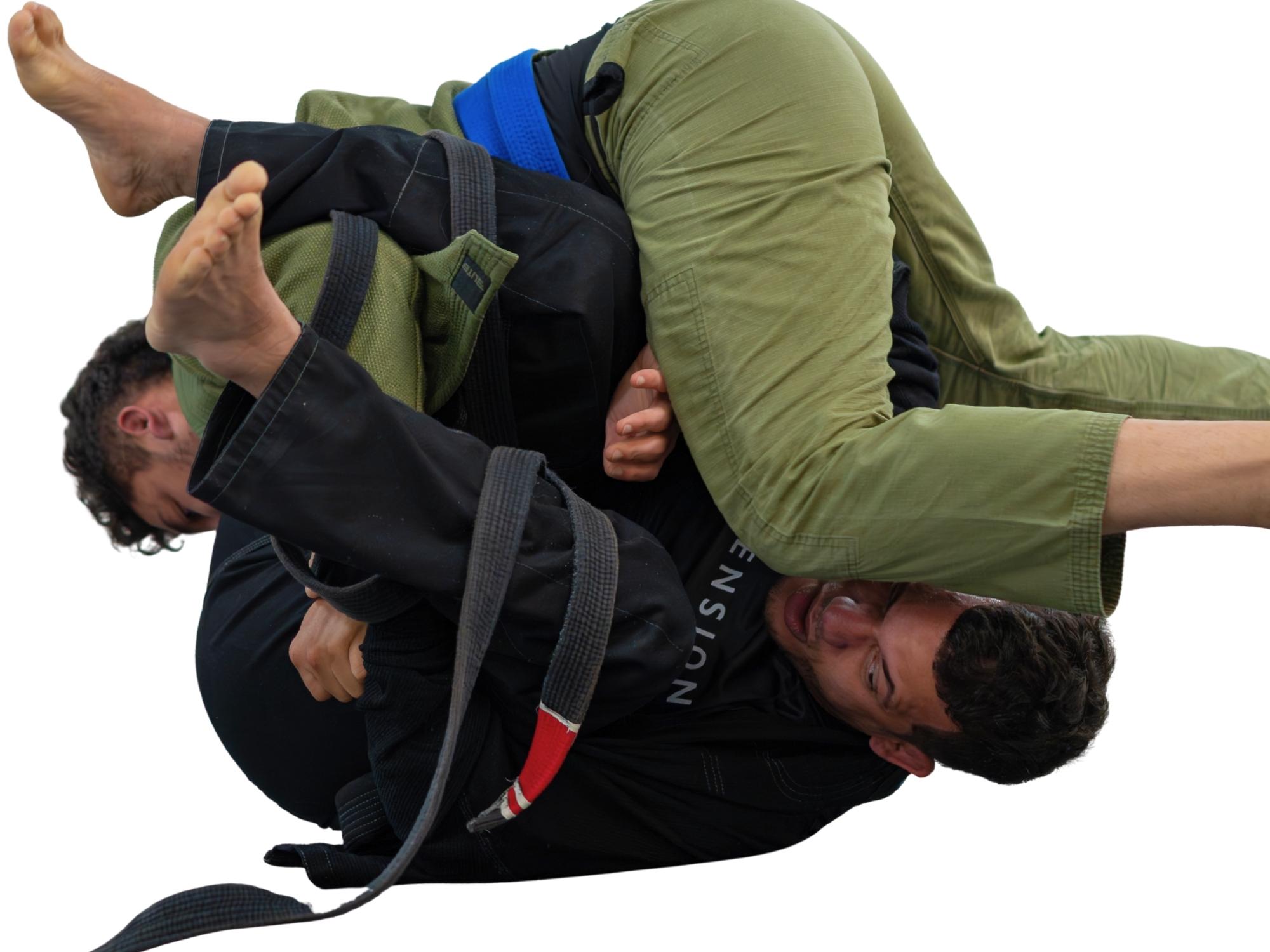 Gi and no-gi Brazilian Jiu-Jitsu training